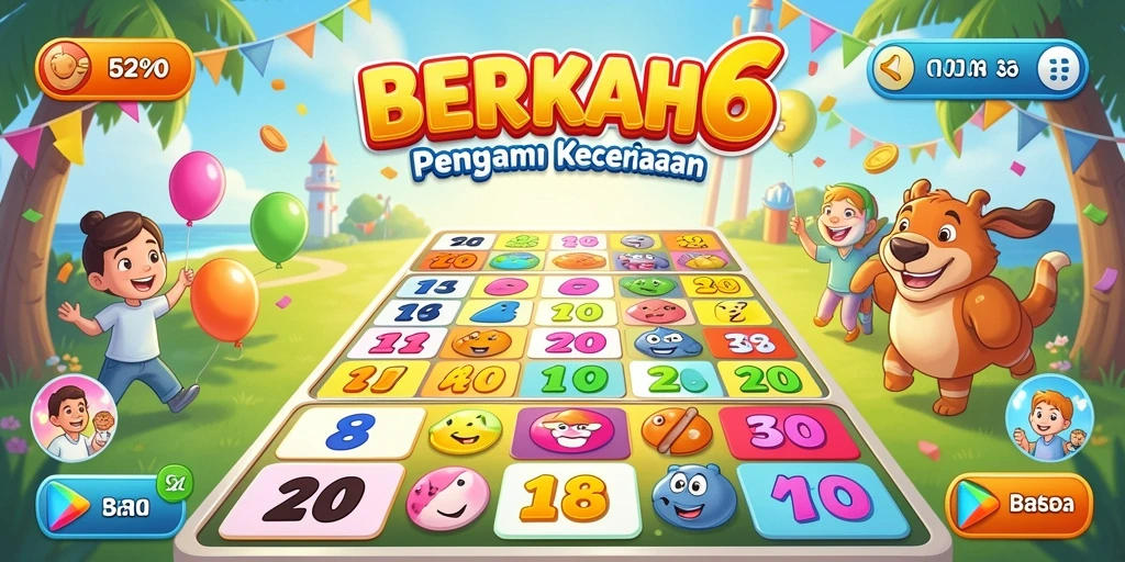 Screenshot gameplay <strong>BERKAH6</strong> yang menunjukkan momen seru bermain Bingo.