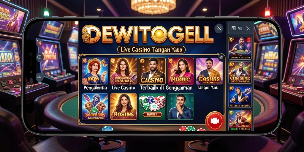 Tampilan gameplay menarik dengan dealer profesional di DEWITOGEL.