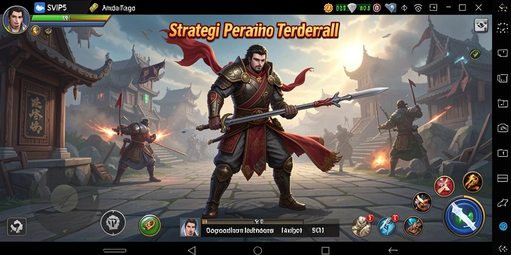 Tampilan gameplay SVIP5 yang menegangkan dan penuh strategi.